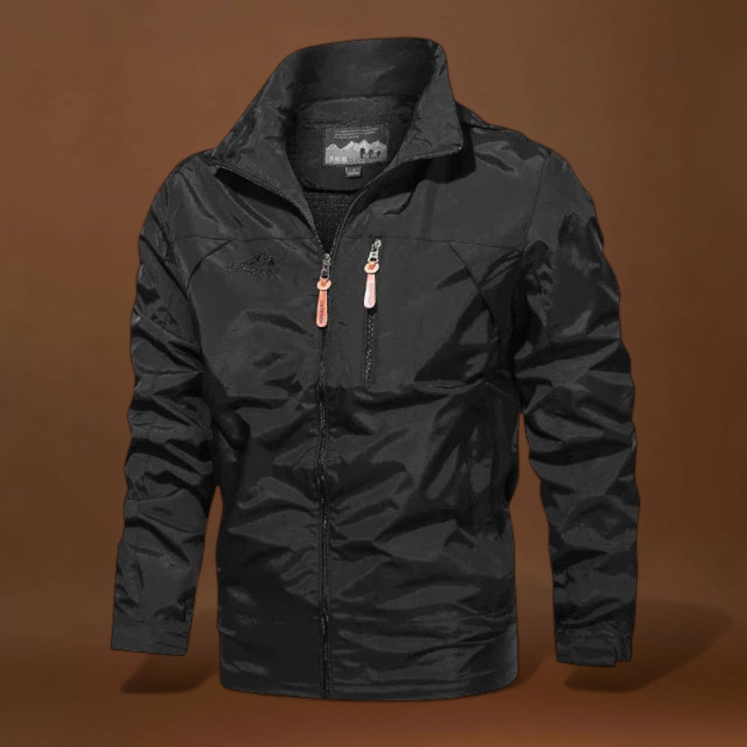 Casaco de Vento – Mistura de Poliéster Leve e Bloqueia o Vento
