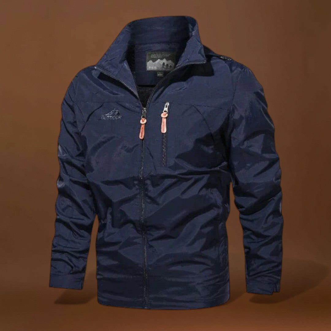 Casaco de Vento – Mistura de Poliéster Leve e Bloqueia o Vento