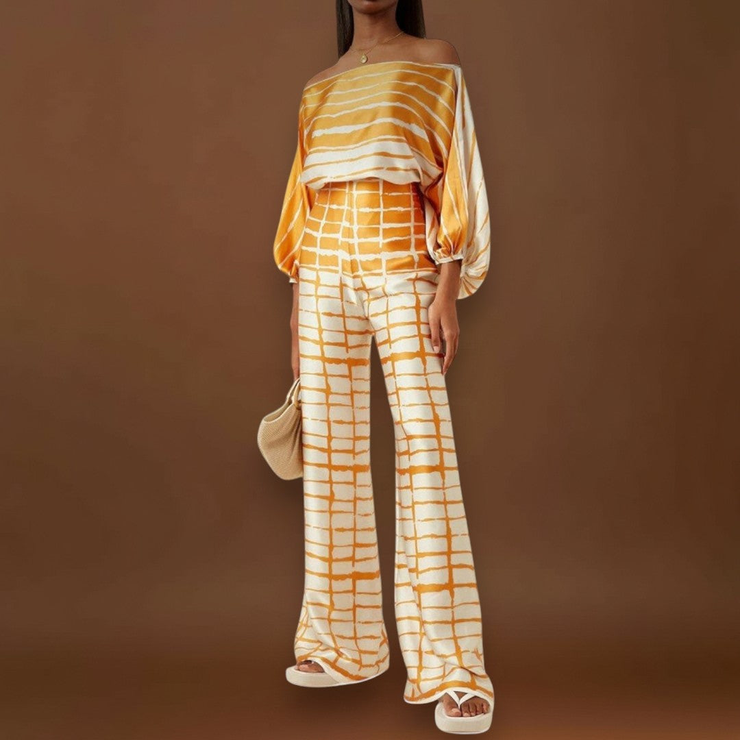 Luisa - Conjunto elegante de duas peças