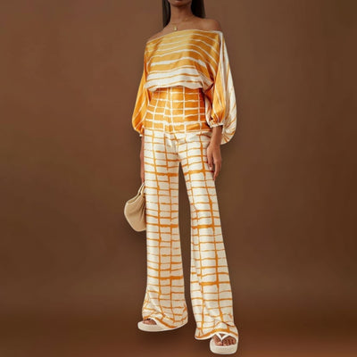 Luisa - Conjunto elegante de duas peças