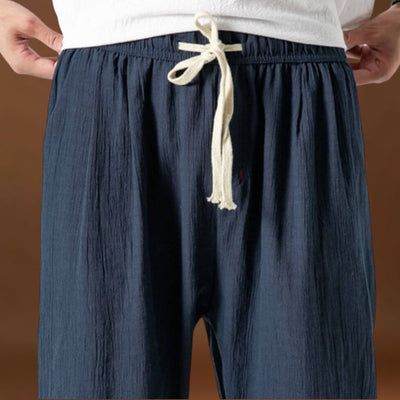 Yoko - Calças japonesas confortáveis Khaki