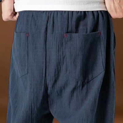 Yoko - Calças japonesas confortáveis Khaki