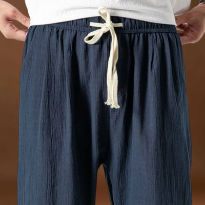 Yoko - Calças japonesas confortáveis Bege