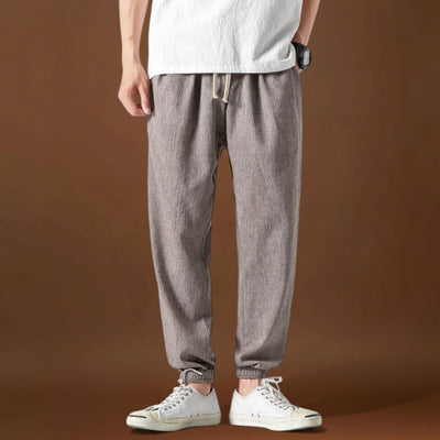 Yoko - Calças japonesas confortáveis Verde