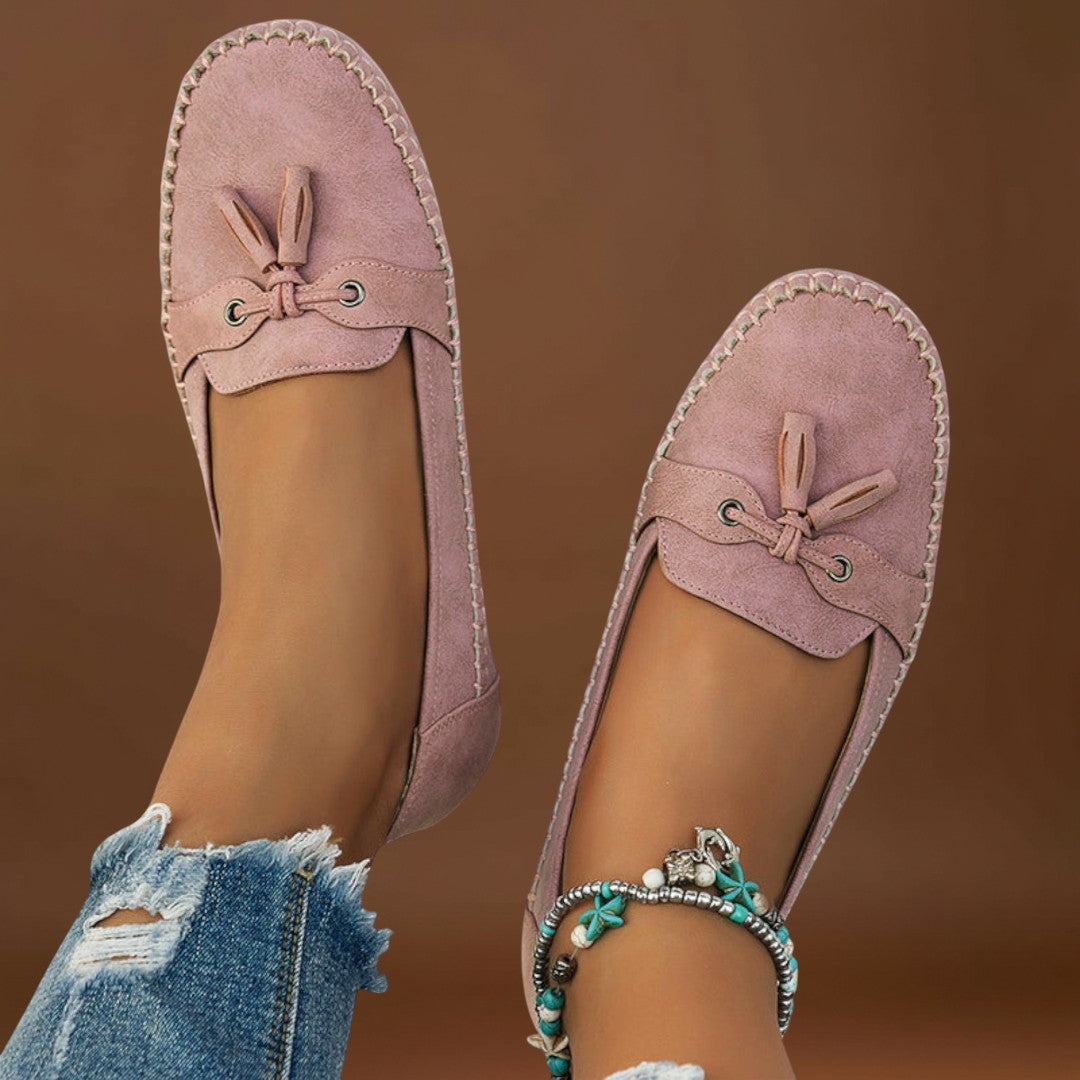 Teresa - Mocassins de pele