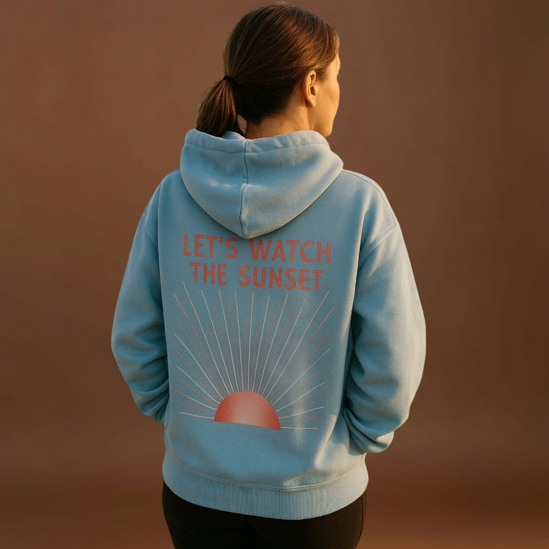 Mariana - Hoodie de Serenidade ao Entardecer