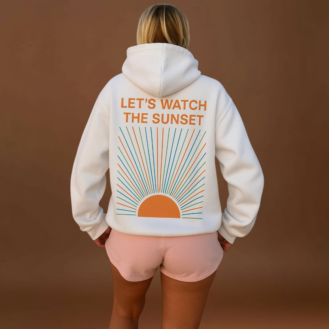 Mariana - Hoodie de Serenidade ao Entardecer