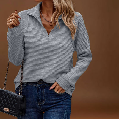 Leonor - Sweater Elegante com fecho
