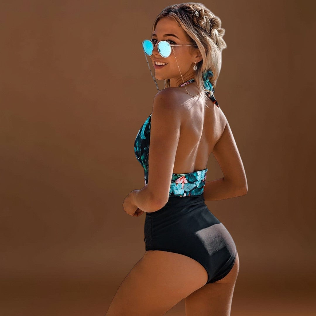 Joana - Fato de Banho Elegante com Cintura Subida