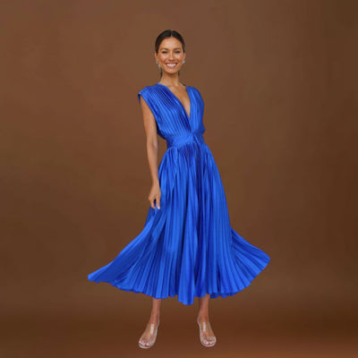 Eduarda - Vestido midi elegante