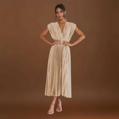 Eduarda - Vestido midi elegante