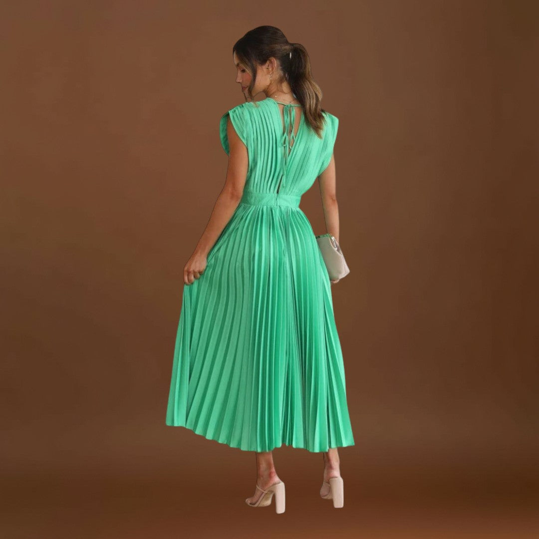 Eduarda - Vestido midi elegante