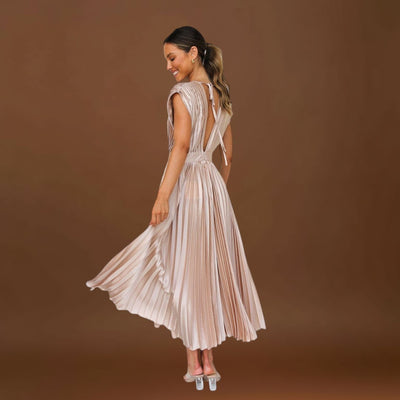 Eduarda - Vestido midi elegante