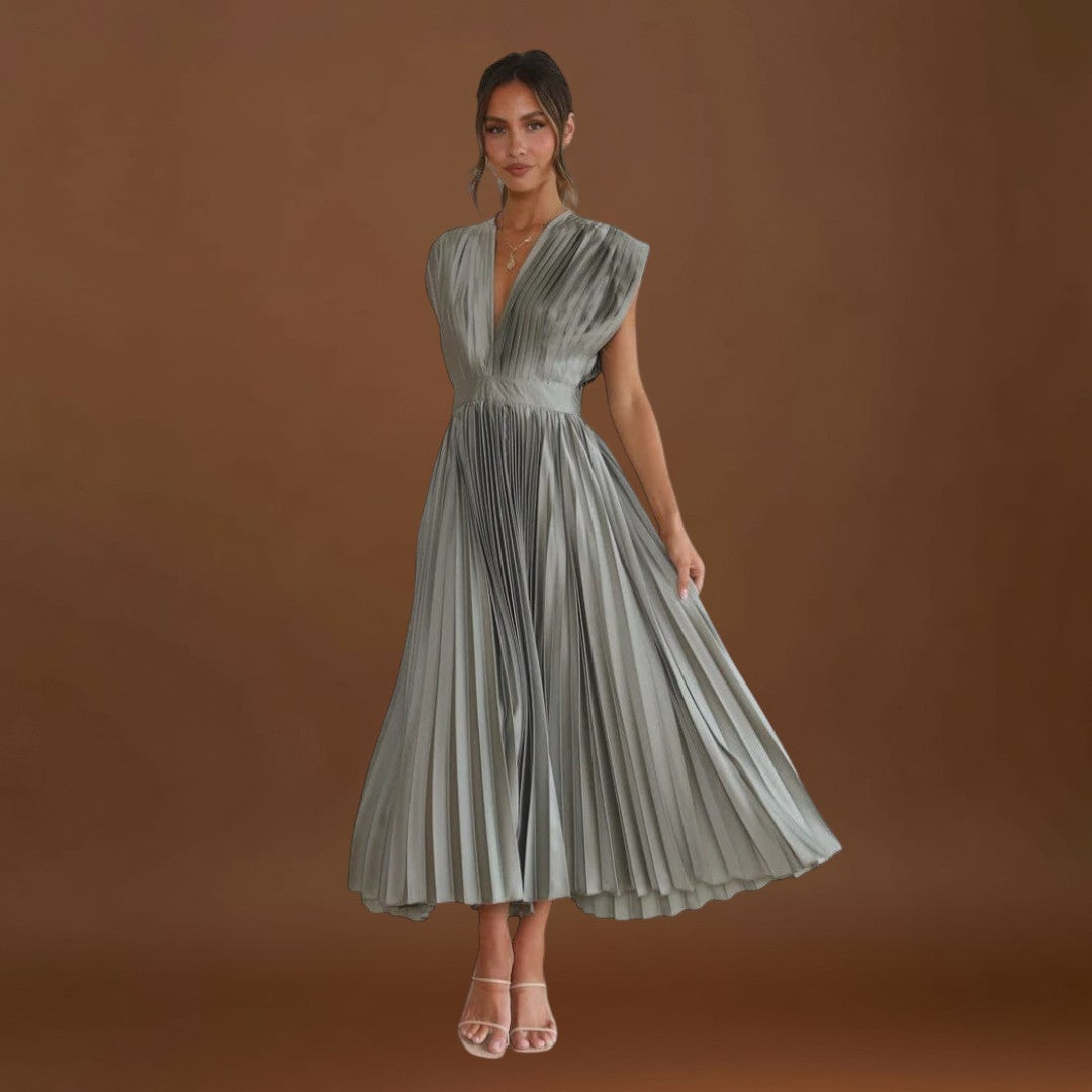 Eduarda - Vestido midi elegante