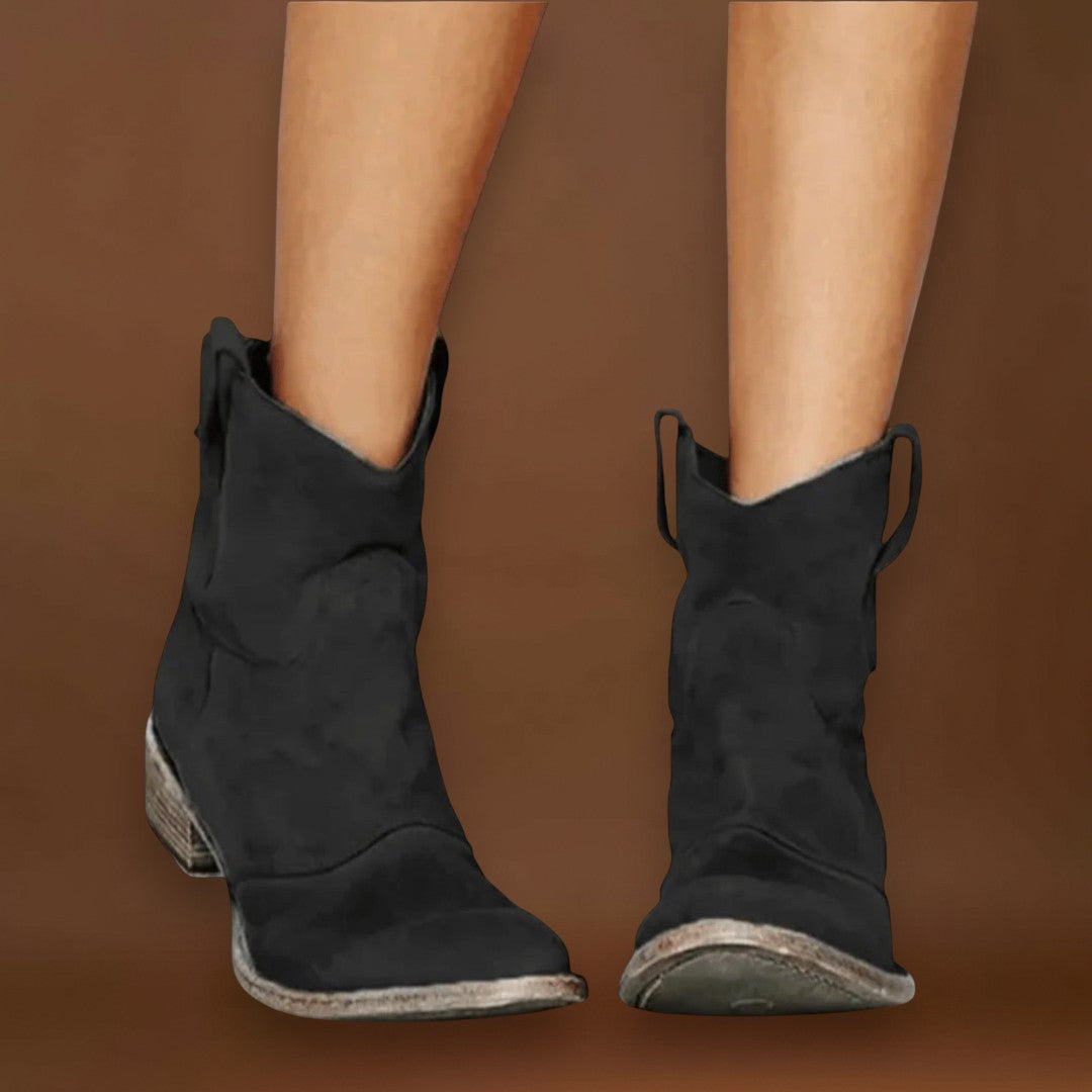 Marlene - Botas de camurça