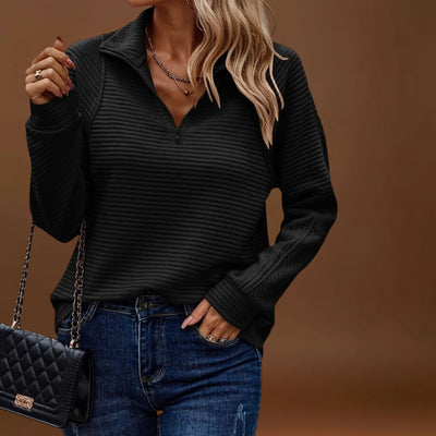 Leonor - Sweater Elegante com fecho