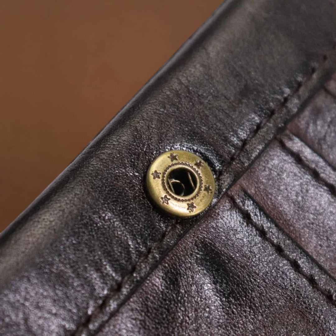 Moisés - Carteira de Couro