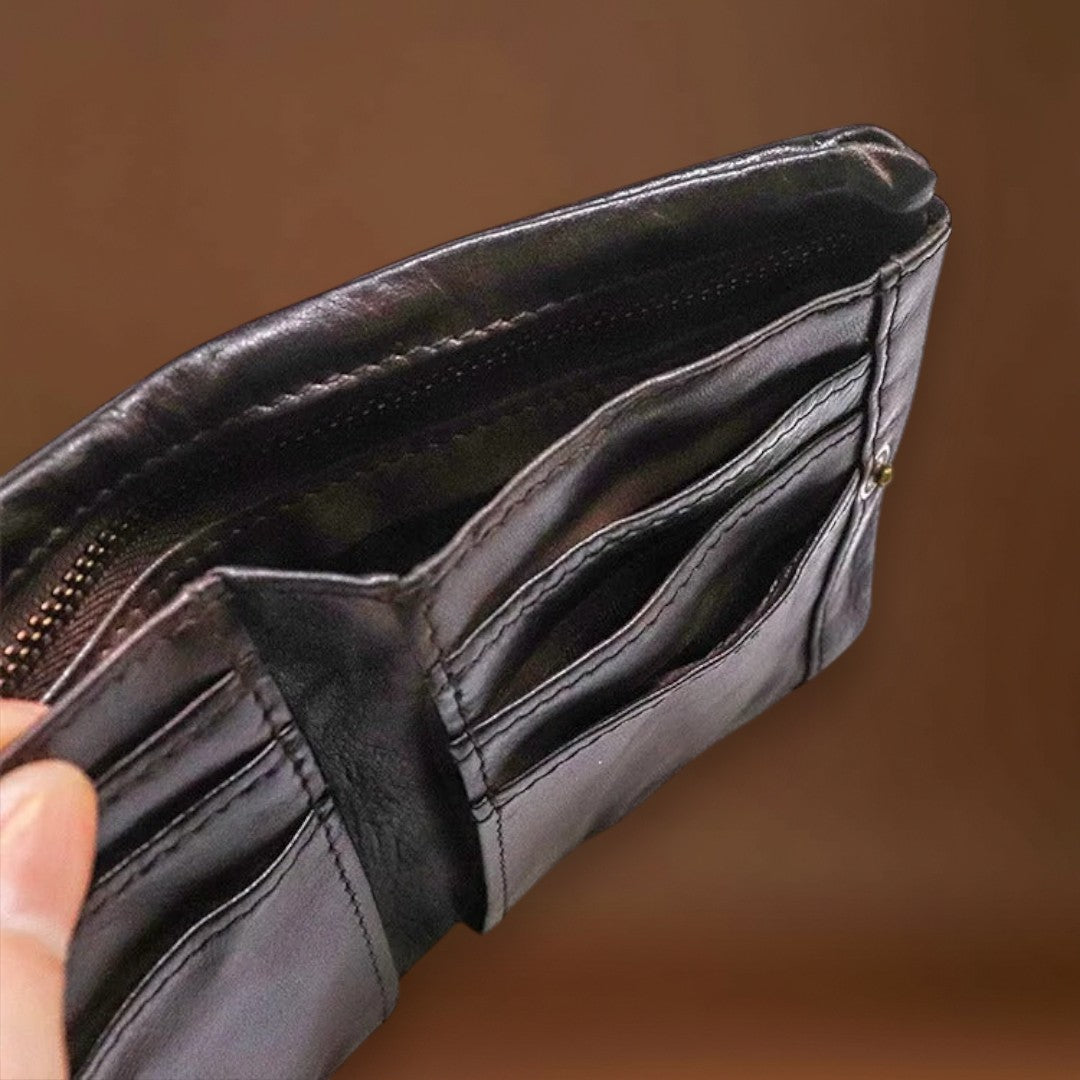 Moisés - Carteira de Couro