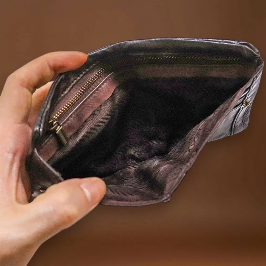 Moisés - Carteira de Couro