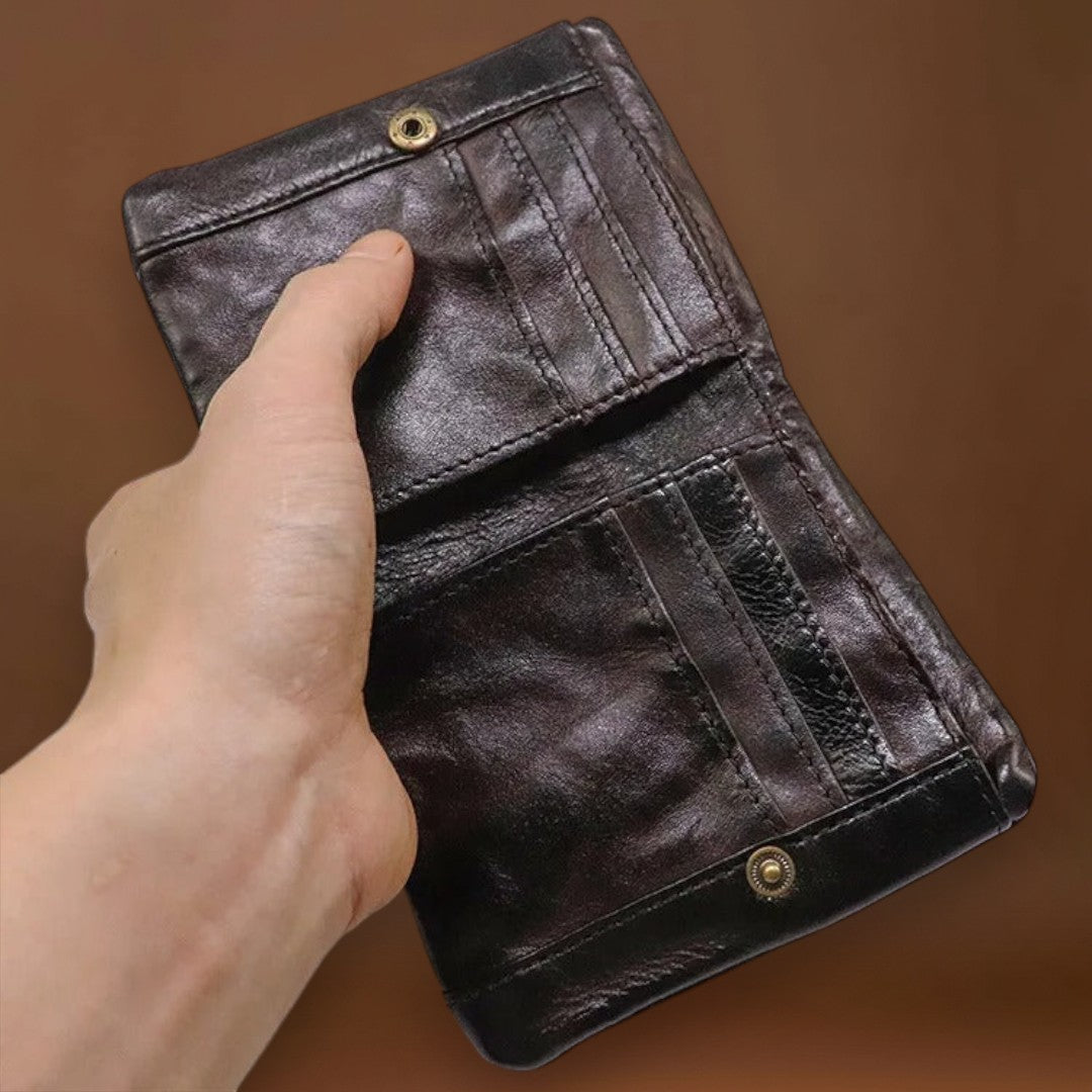 Moisés - Carteira de Couro