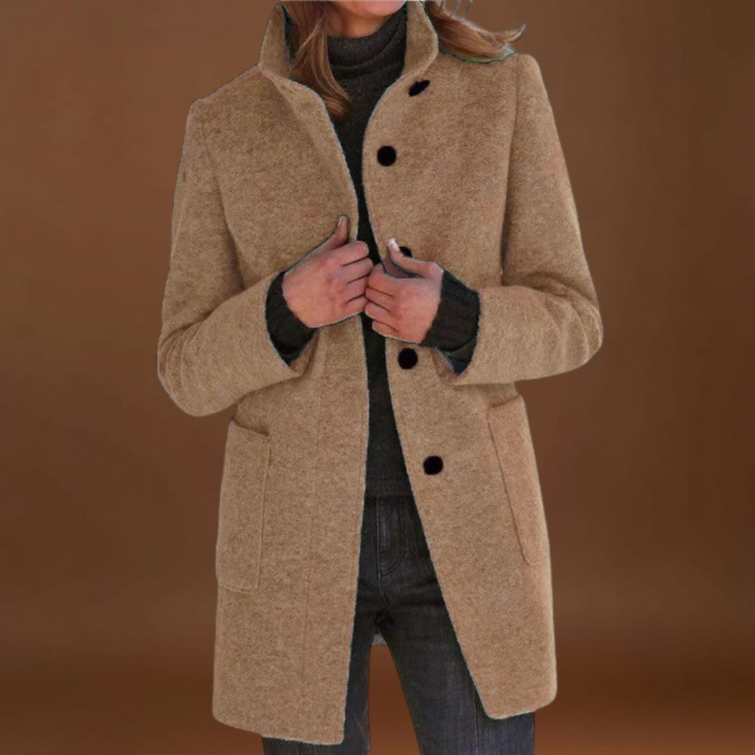 Debora - Casaco clássico em mistura de lã
