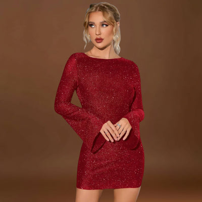 Constança - Vestido de lantejoulas