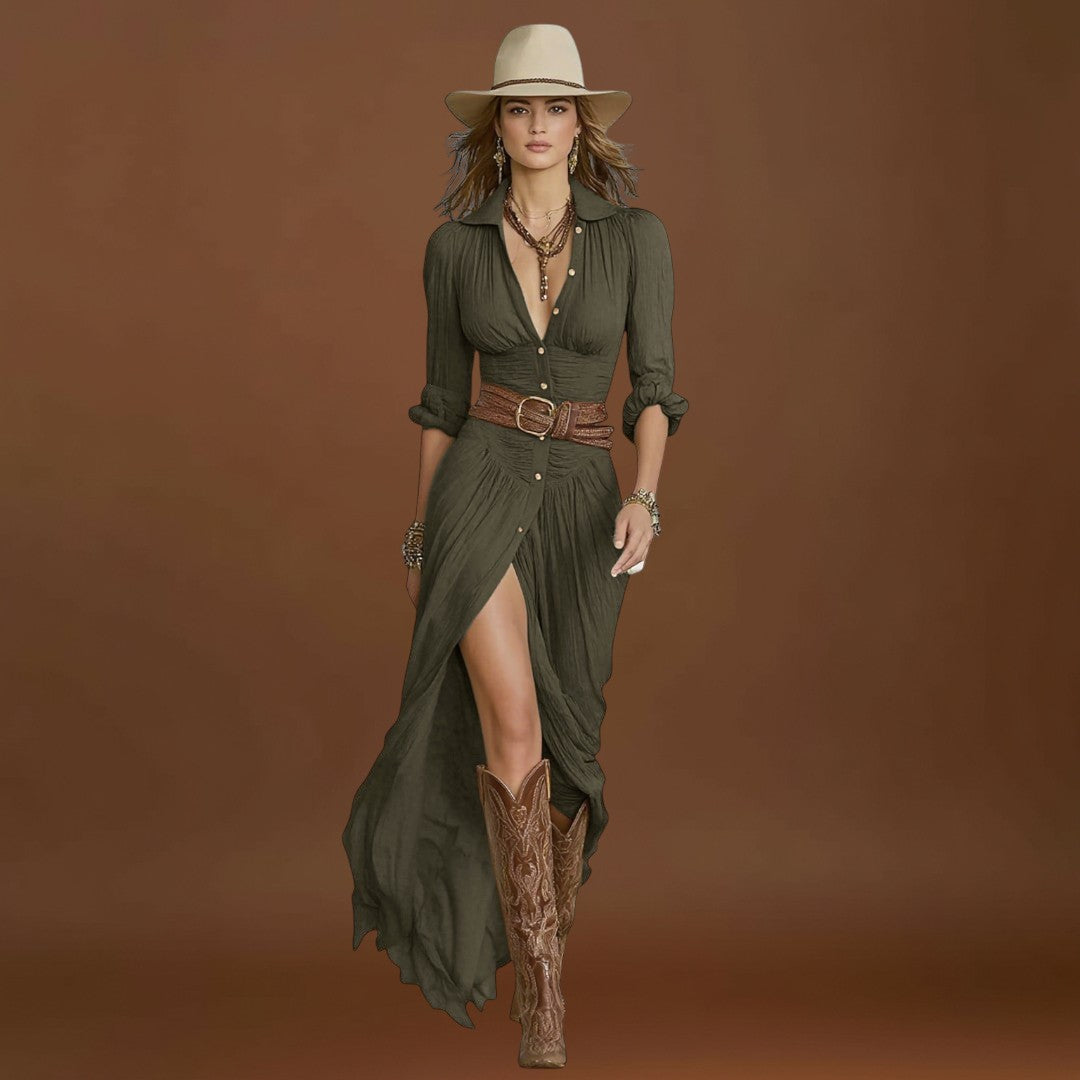 Julia - Vestido longo maxi