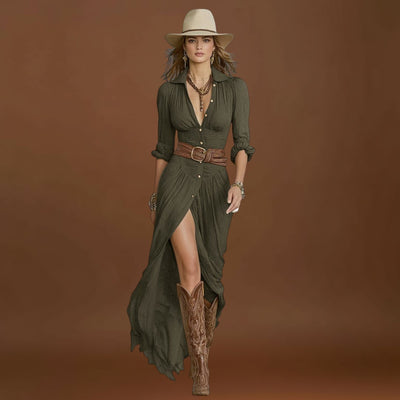 Julia - Vestido longo maxi