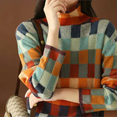 Rita - Suéter com decote redondo