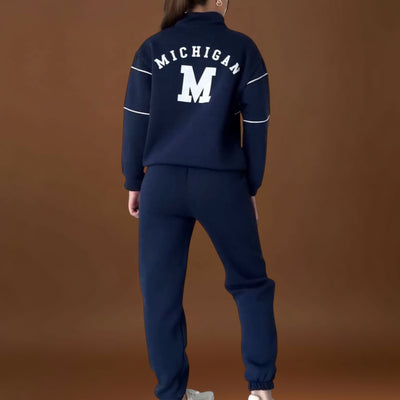 Maria Inês - Conjunto de sweater e calcas confortavel