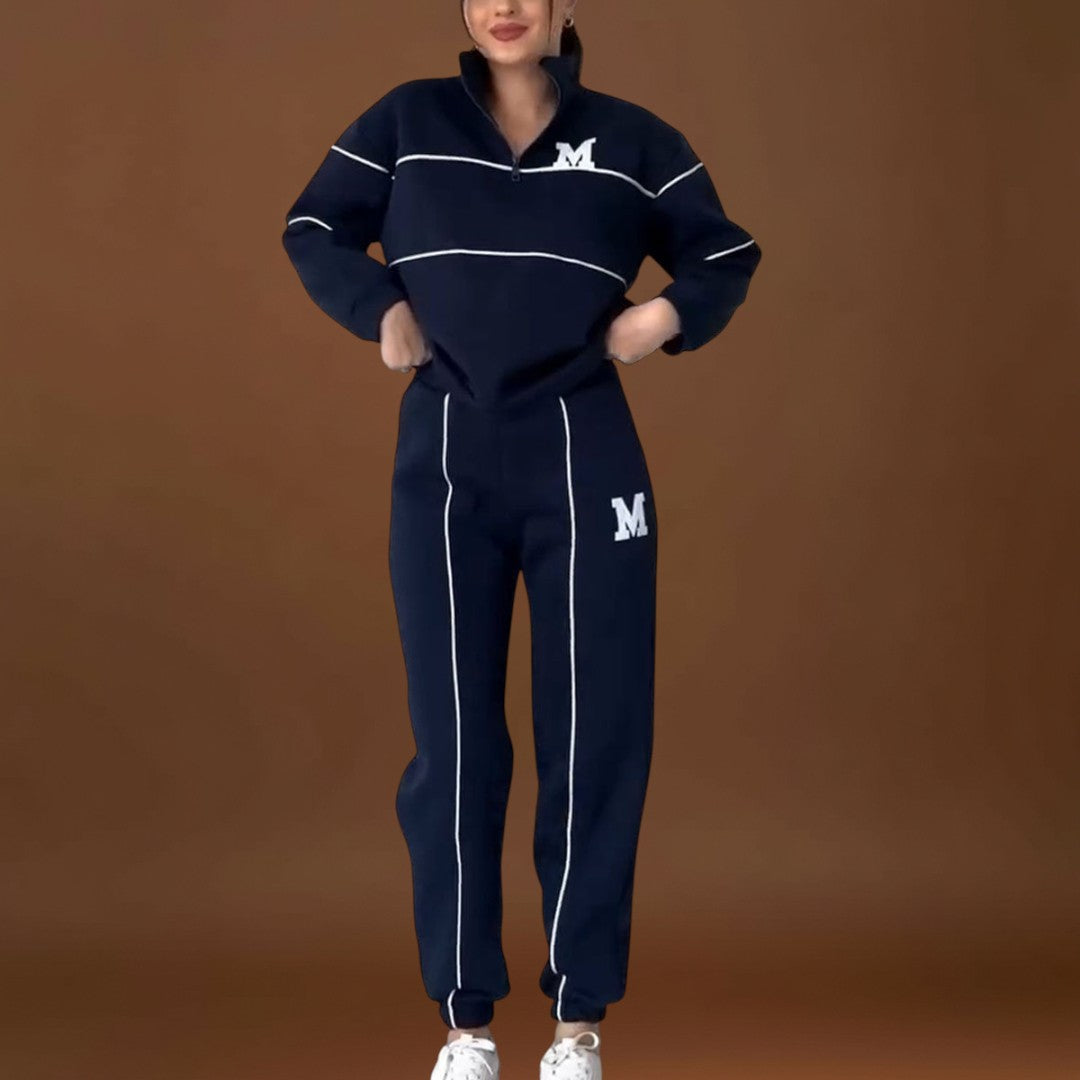 Maria Inês - Conjunto de sweater e calcas confortavel