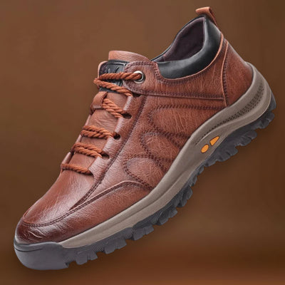 Matt - Sapatos masculinos casuais de couro costurados à mão