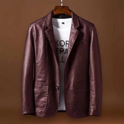 Roderick - Casaco de Cabedal Elegante