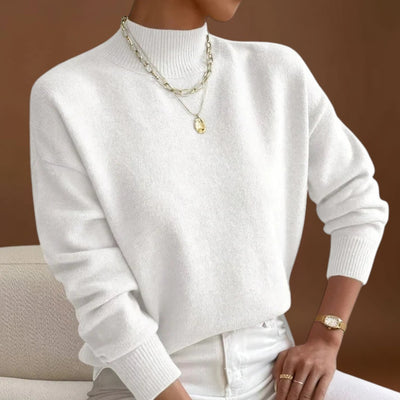 Rute - Suéter Elegante de Gola Alta