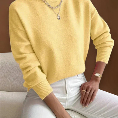 Rute - Suéter Elegante de Gola Alta