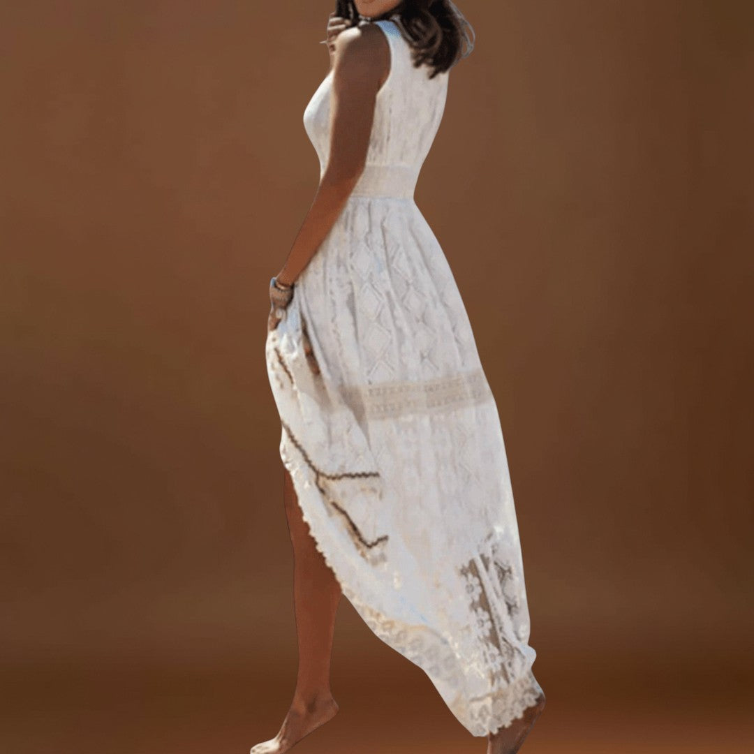 Érica - Vestido em estilo boêmio