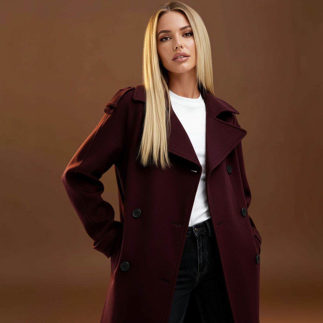 Amalia | Casaco Bordô