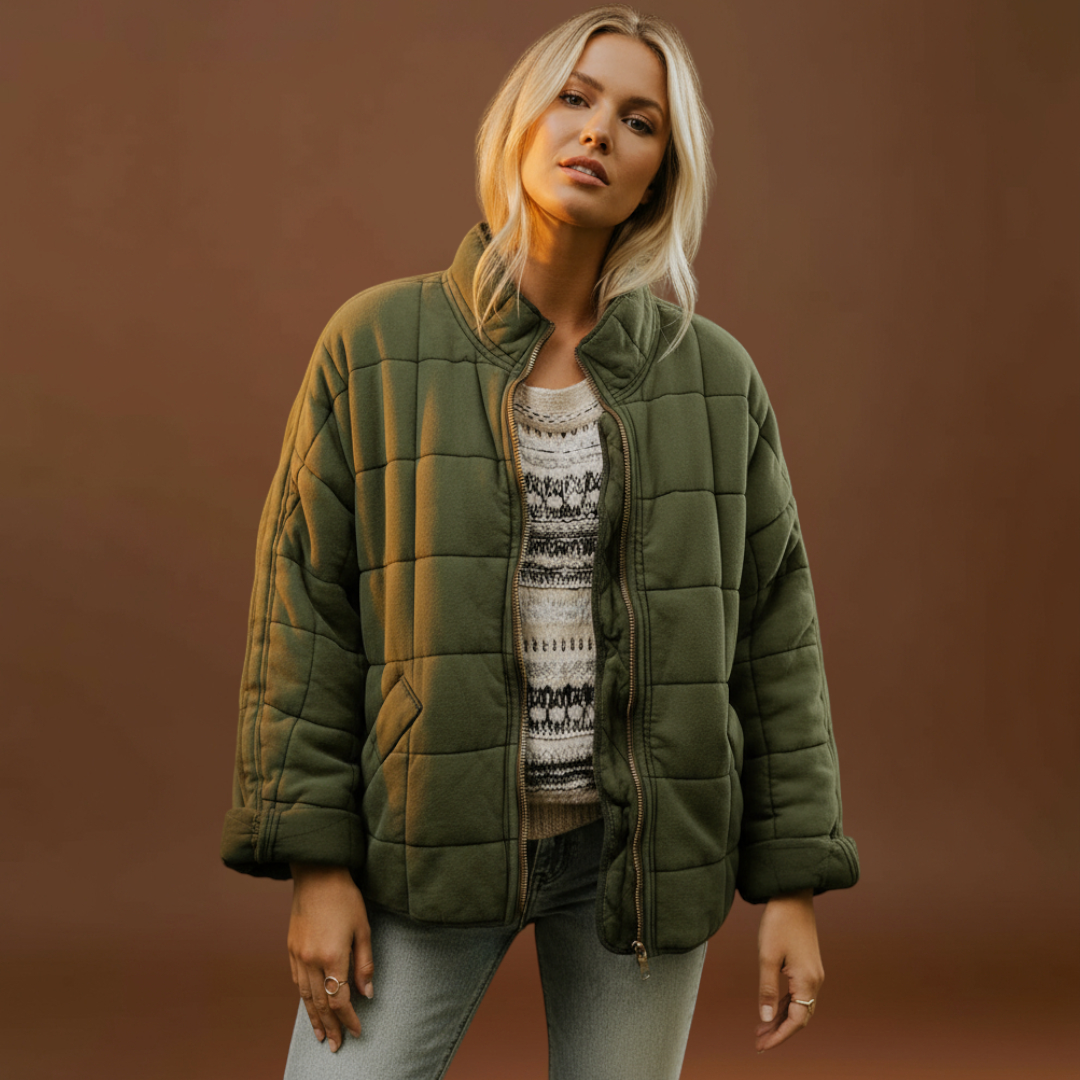 Luana | Casaco de Transição Estofado