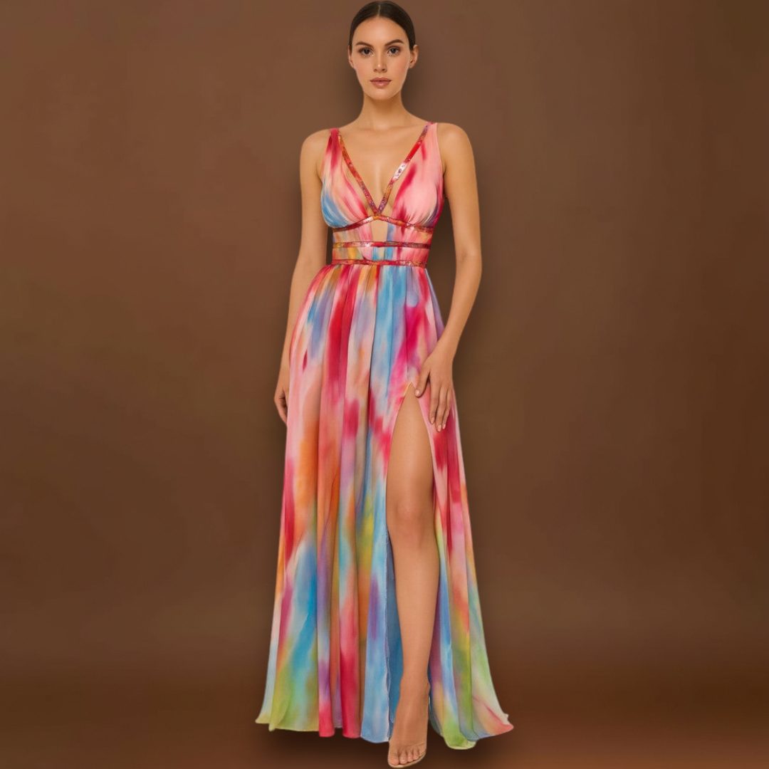 Karina - Vestido Elegante e Fresco