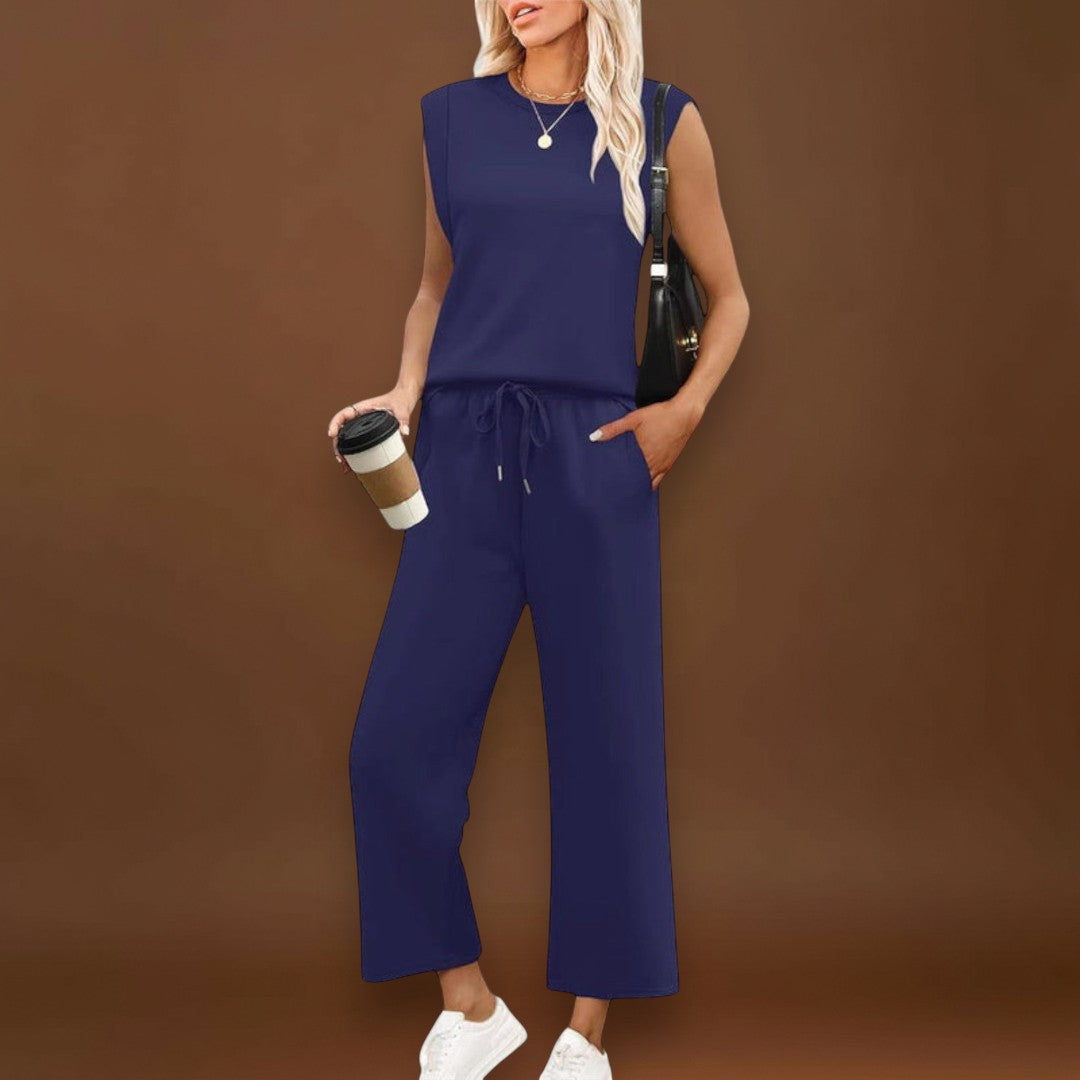 Lourdes - Conjunto feminino de duas peças