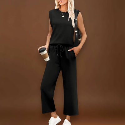 Lourdes - Conjunto feminino de duas peças