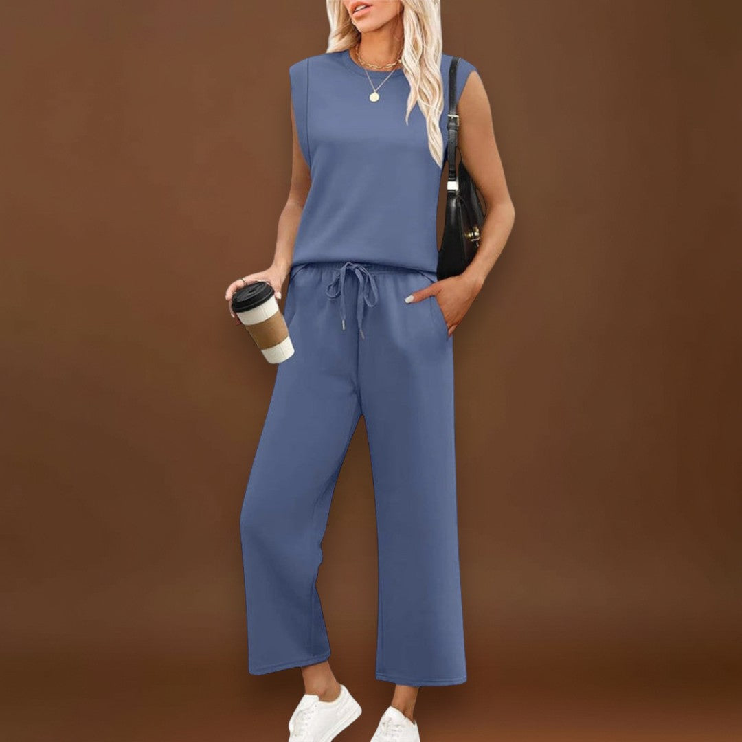 Lourdes - Conjunto feminino de duas peças