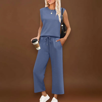 Lourdes - Conjunto feminino de duas peças