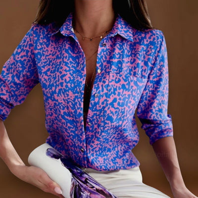 Maria - Blusa com gola clássica